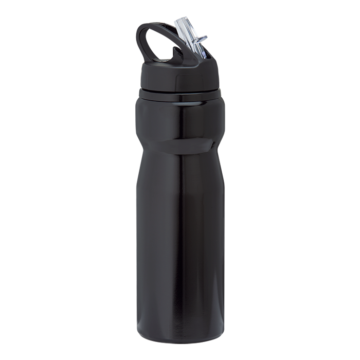 Aluminium Water Bottle with Carry Handle - 750ml