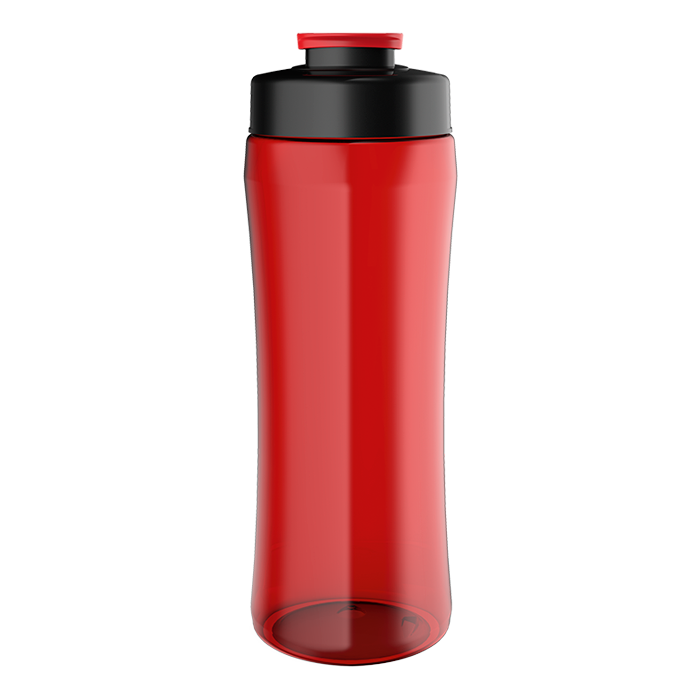 PET Triangular Shaped Water Bottle With Flip Cap - 750ml