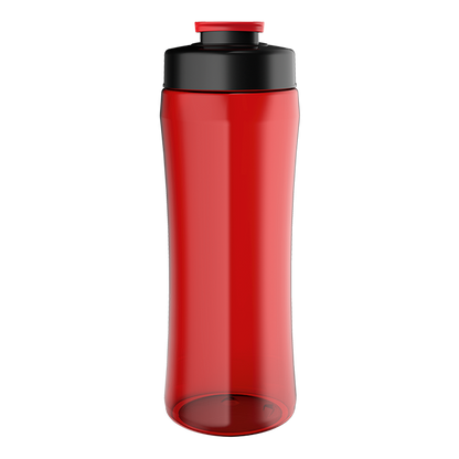 PET Triangular Shaped Water Bottle With Flip Cap - 750ml