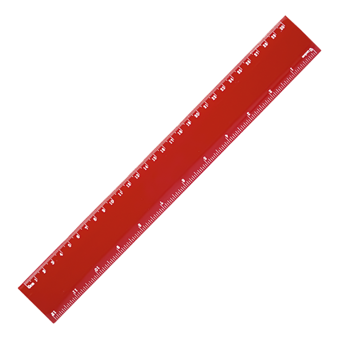 30cm Plastic Ruler