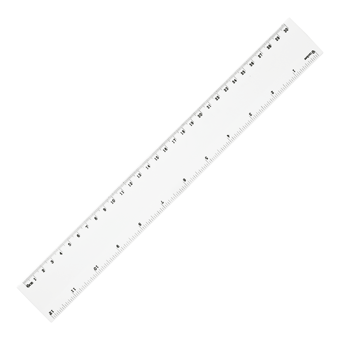 30cm Plastic Ruler