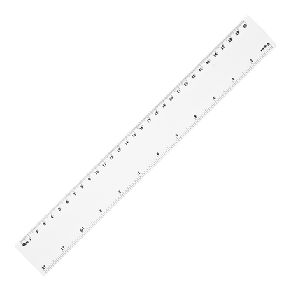 30cm Plastic Ruler