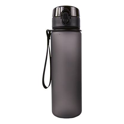 Frosted Cylinder Water Bottle - 600ml