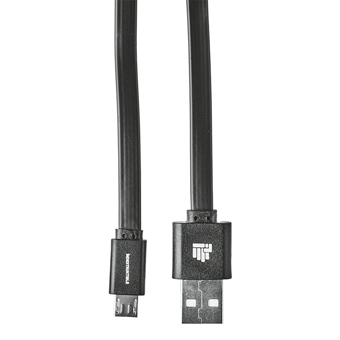 IND USB 2.0 To Micro Flat Cable