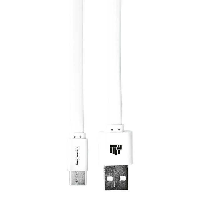 IND 1.2m Flat Type C Charger Cable