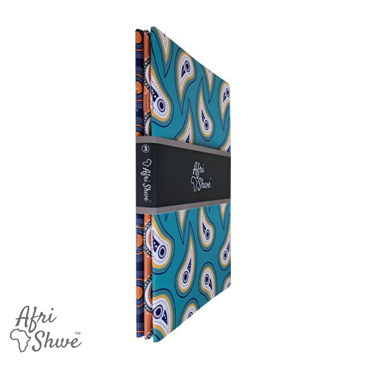 AfriShwe A5 Journals - 3-Pack