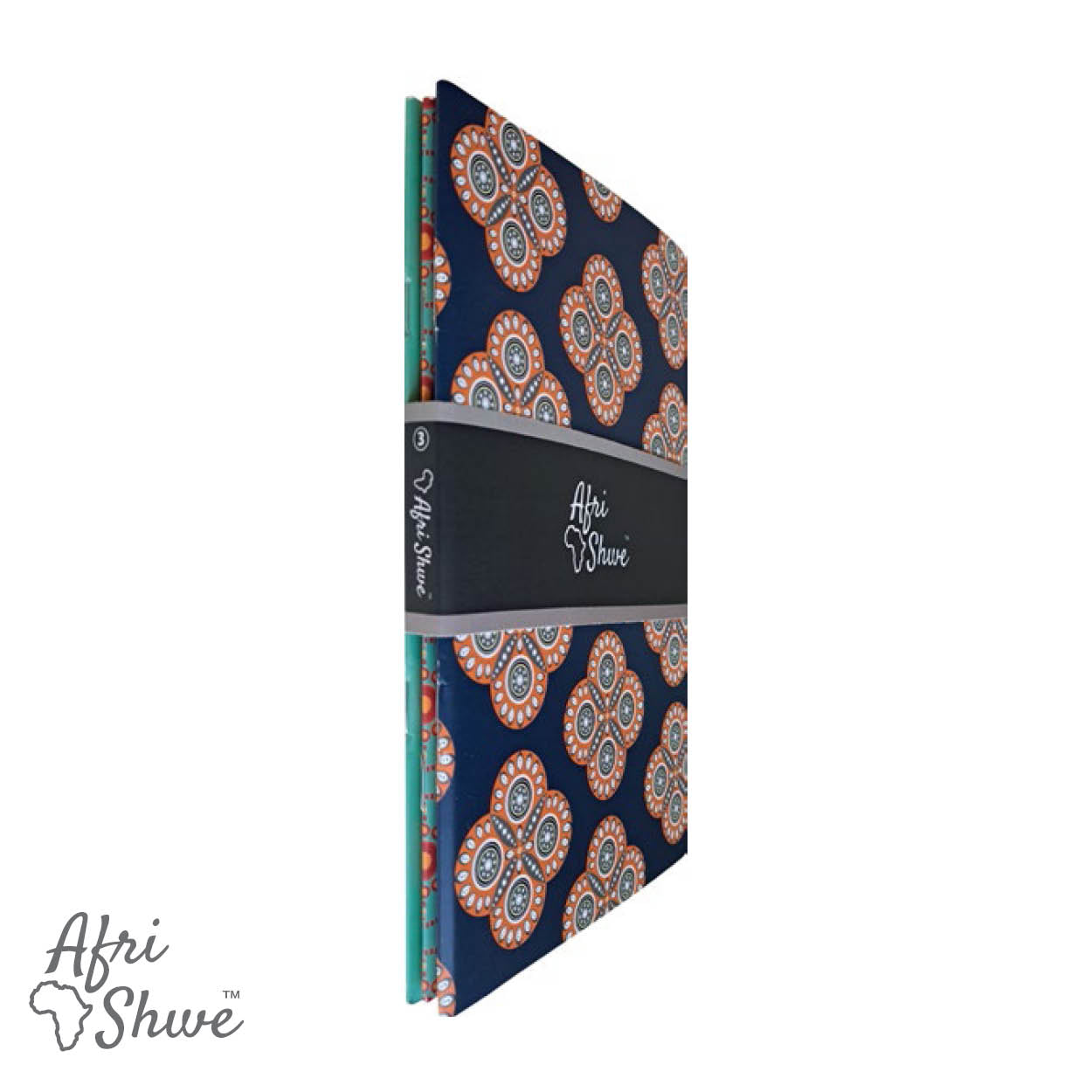 AfriShwe A5 Journals - 3-Pack