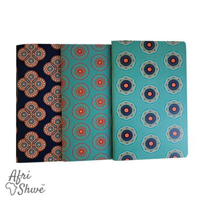 AfriShwe A5 Journals - 3-Pack