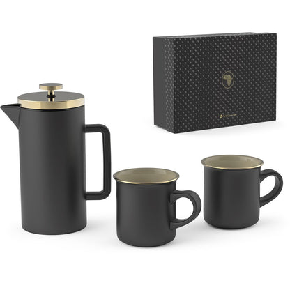 Andy Cartwright Afrique Dusk Coffee Press & Mug  Gift Set