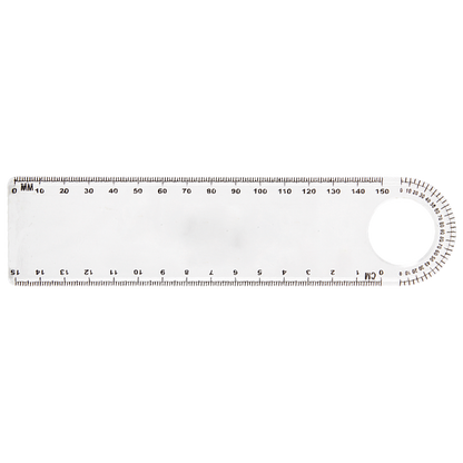 15cm Ruler with Protractor