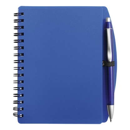 A6 Spiral Notebook and Pen