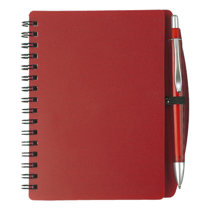 A6 Spiral Notebook and Pen