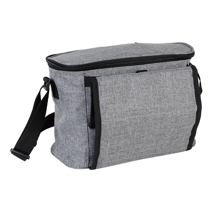 Cooler with Folding Cup Holders