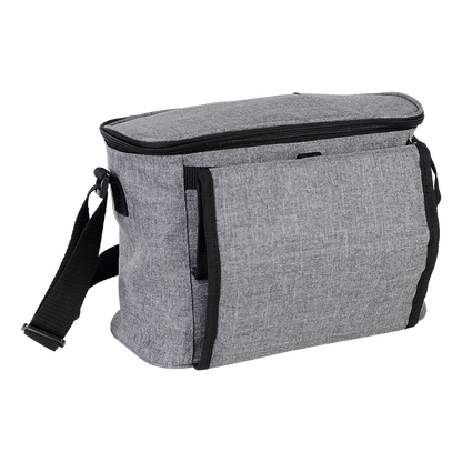 Cooler with Folding Cup Holders