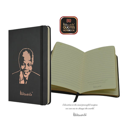 Mandela 50 Quotes A6 & A5 Notebook