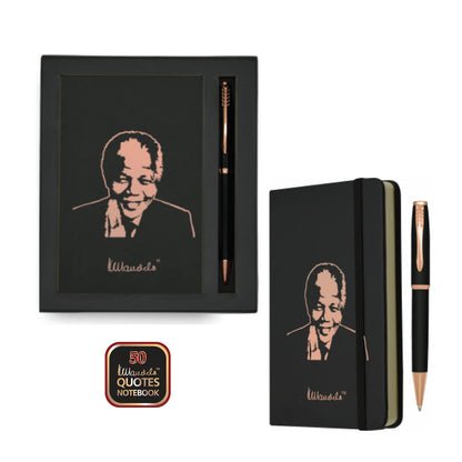 Mandela 50 Quotes A6 Notebook Giftset