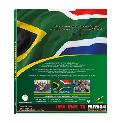 Mandela Springboks A5 Gift Set