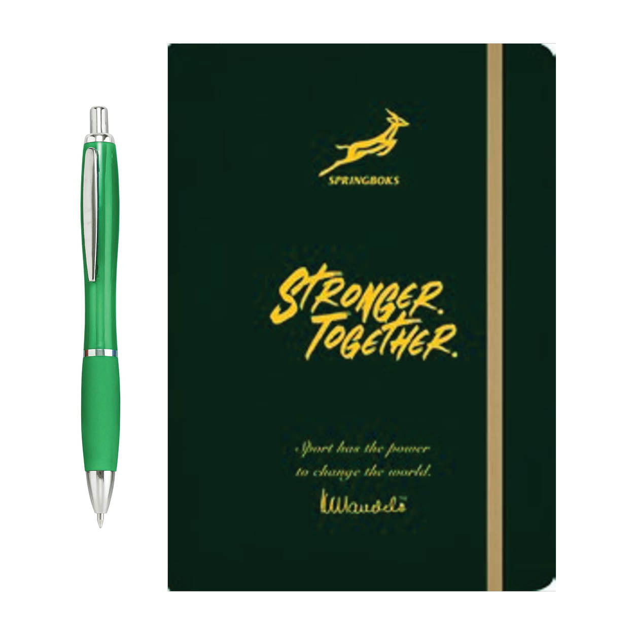 Mandela Springboks A5 Gift Set