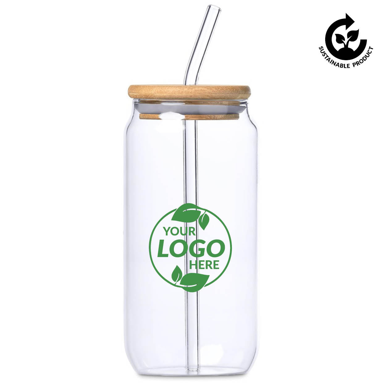 Okiyo Natsu Glass & Bamboo Tumbler - 500ml