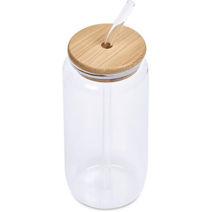 Okiyo Natsu Glass & Bamboo Tumbler - 500ml