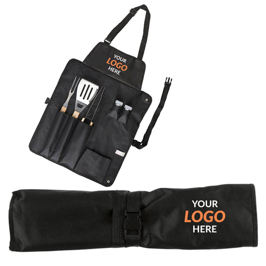 6 Piece Barbeque Set in Apron