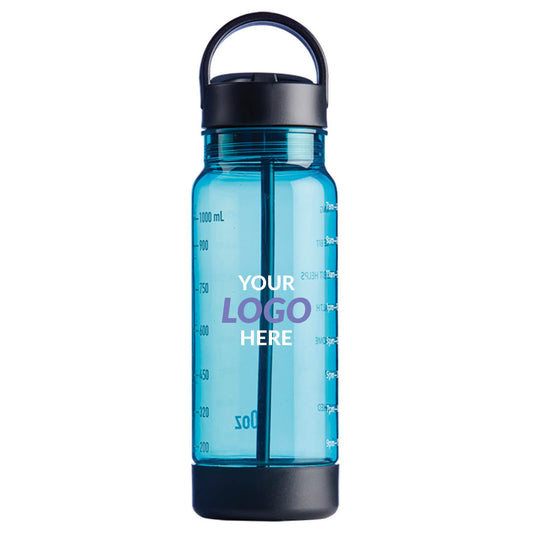 Torrent Water Bottle with Straw - 1 Litre