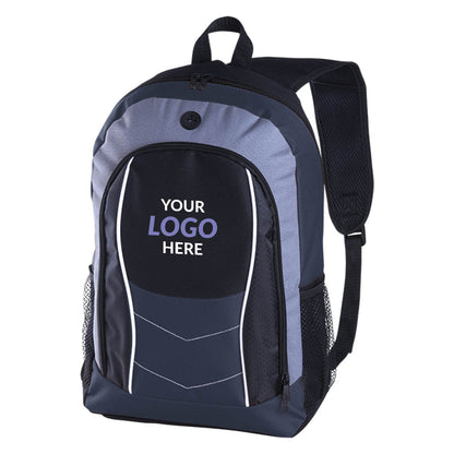 Arrow Design Backpack with Front Flap