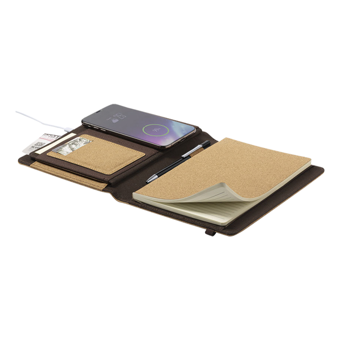 Toskan Notebook With Wireless Charger