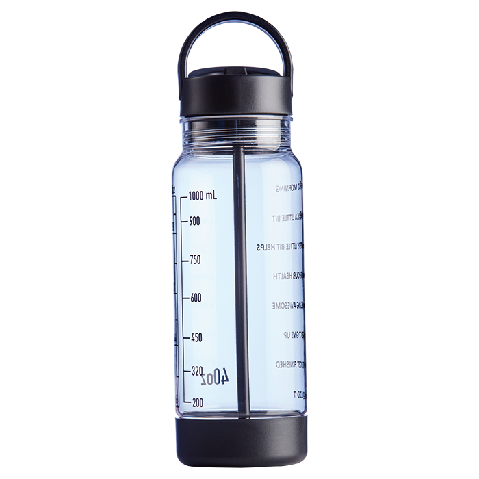 Torrent Water Bottle with Straw - 1 Litre