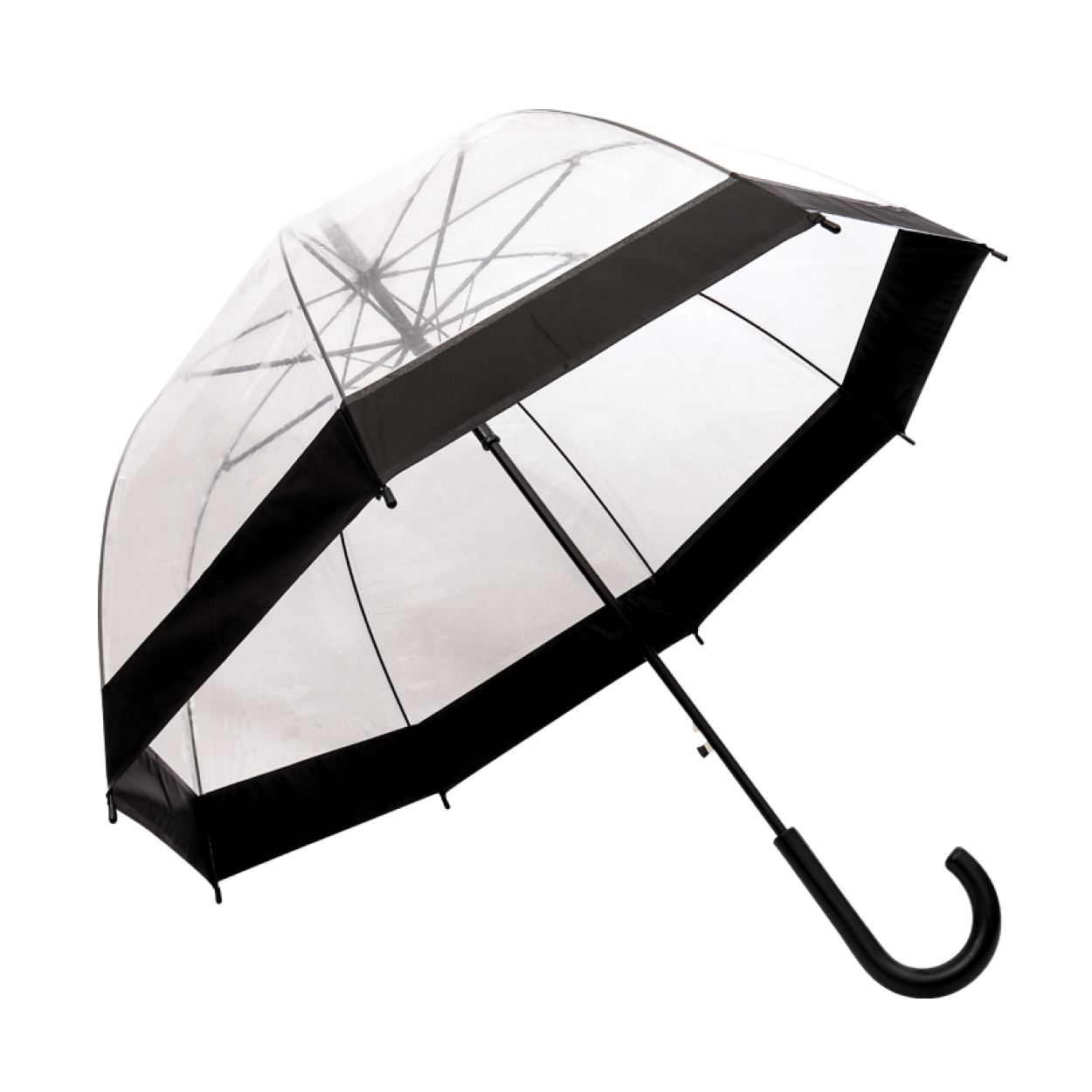 Dome Shaped Clear Umbrella