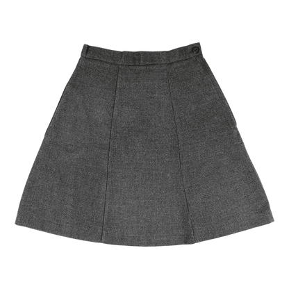 Girls Panelled School Skirt