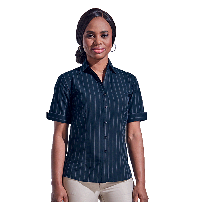 Ladies Civic Blouse Short Sleeve