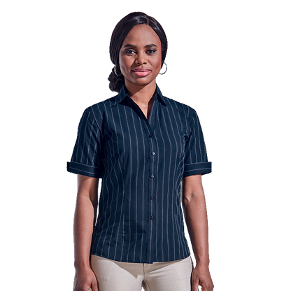 Ladies Civic Blouse Short Sleeve