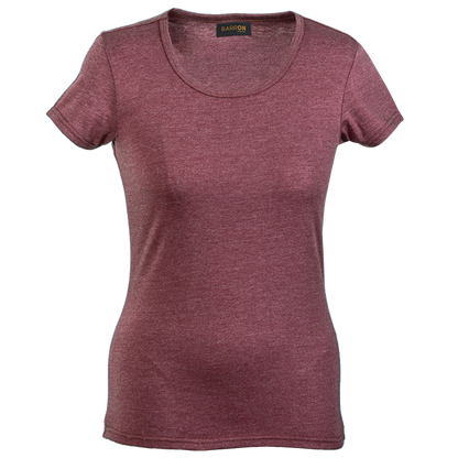 Ladies Mélange Crew Neck T-Shirt