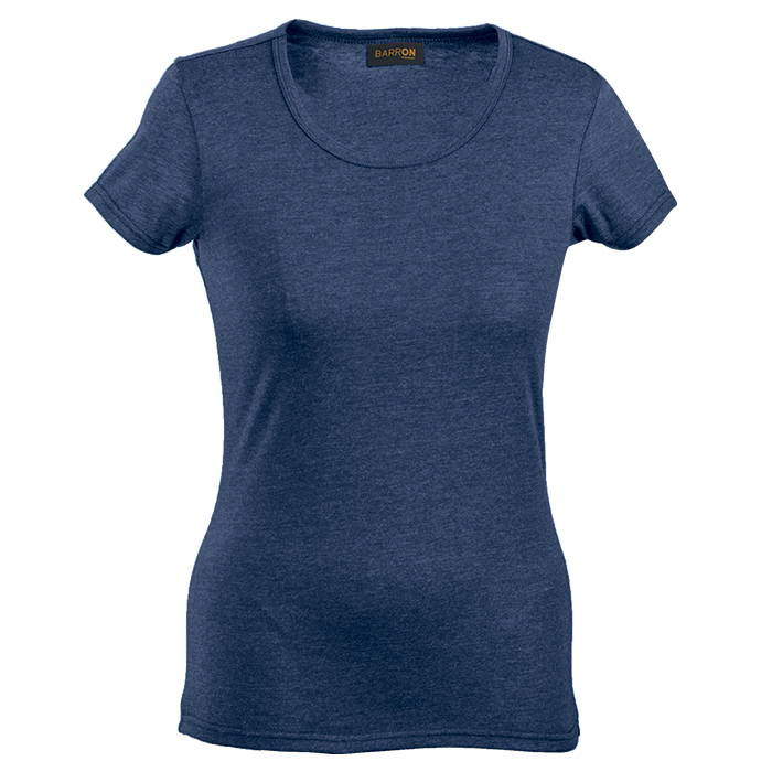 Ladies Mélange Crew Neck T-Shirt