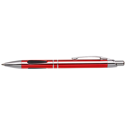 Metal Ergonomic Grip Ballpoint Pen