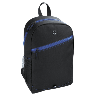 Backpack With Contrast Colour Diagonal Zip