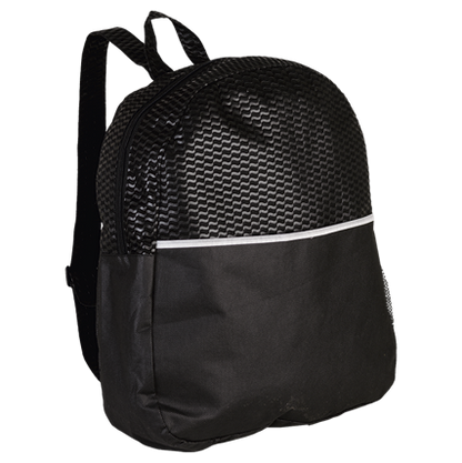 Wave Design Backpack - Non-Woven