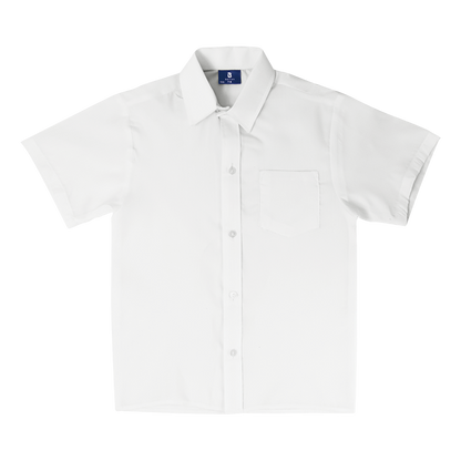 Unisex Short Sleeve School Shirt